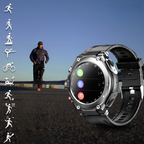Complete smartwatch met geïntegreerde draadloze oordoppen