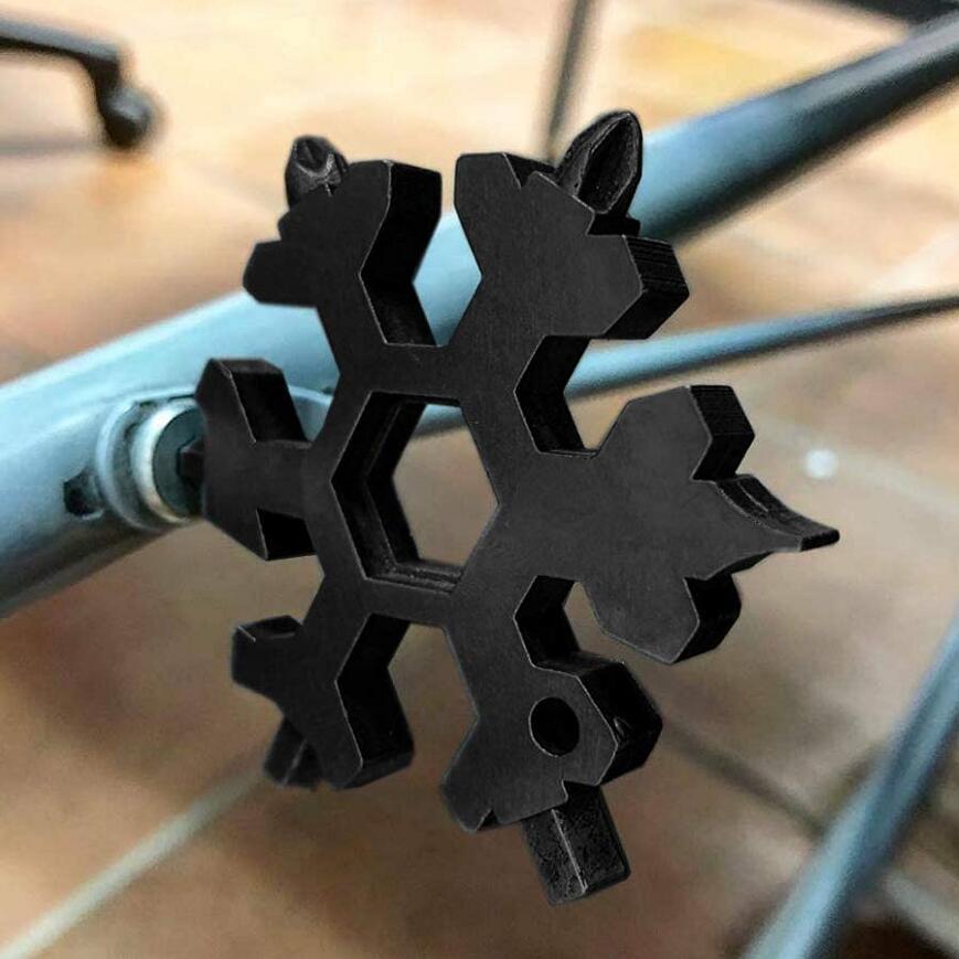 Do-It snowflake multifunctionele zak sleutelhanger — afbeelding 3