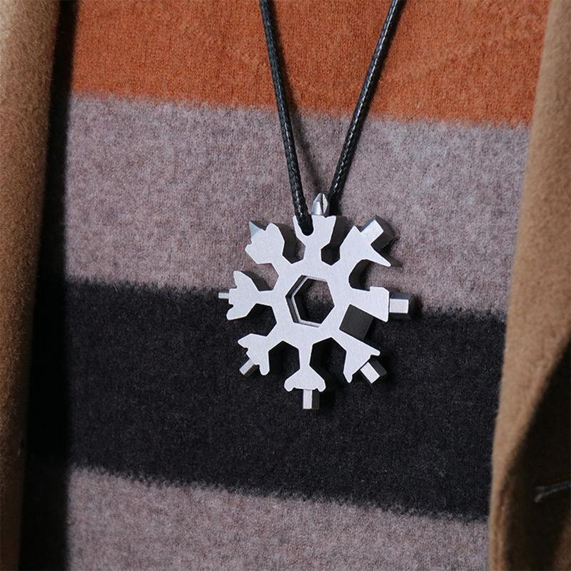 Do-It snowflake multifunctionele zak sleutelhanger