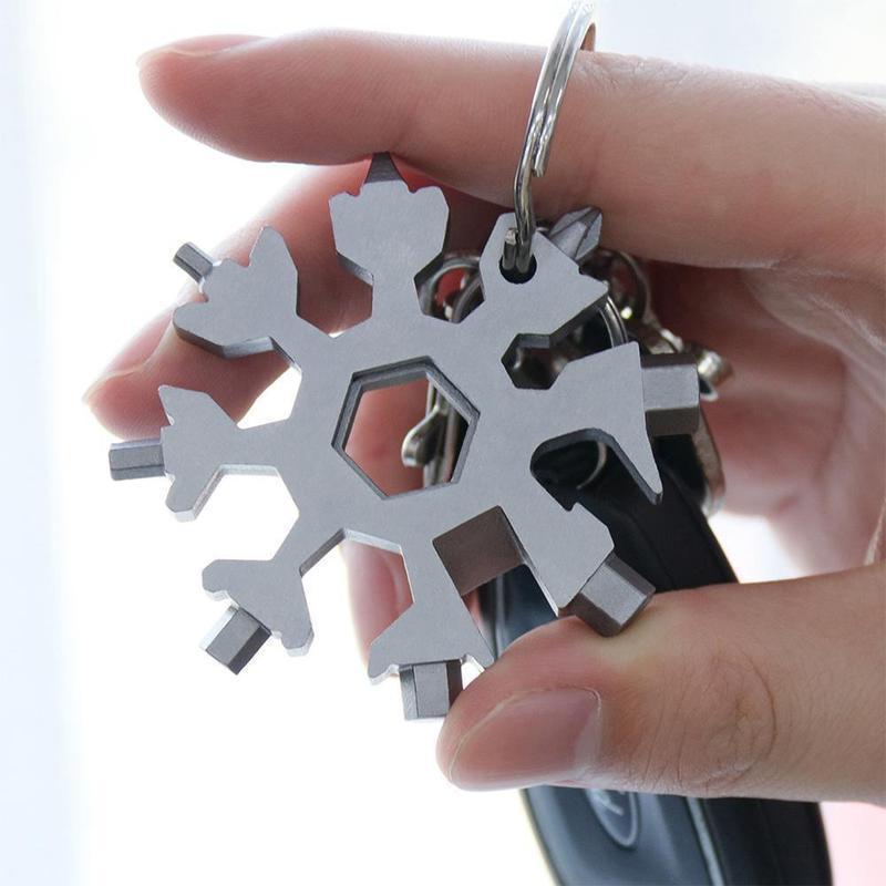 Do-It snowflake multifunctionele zak sleutelhanger