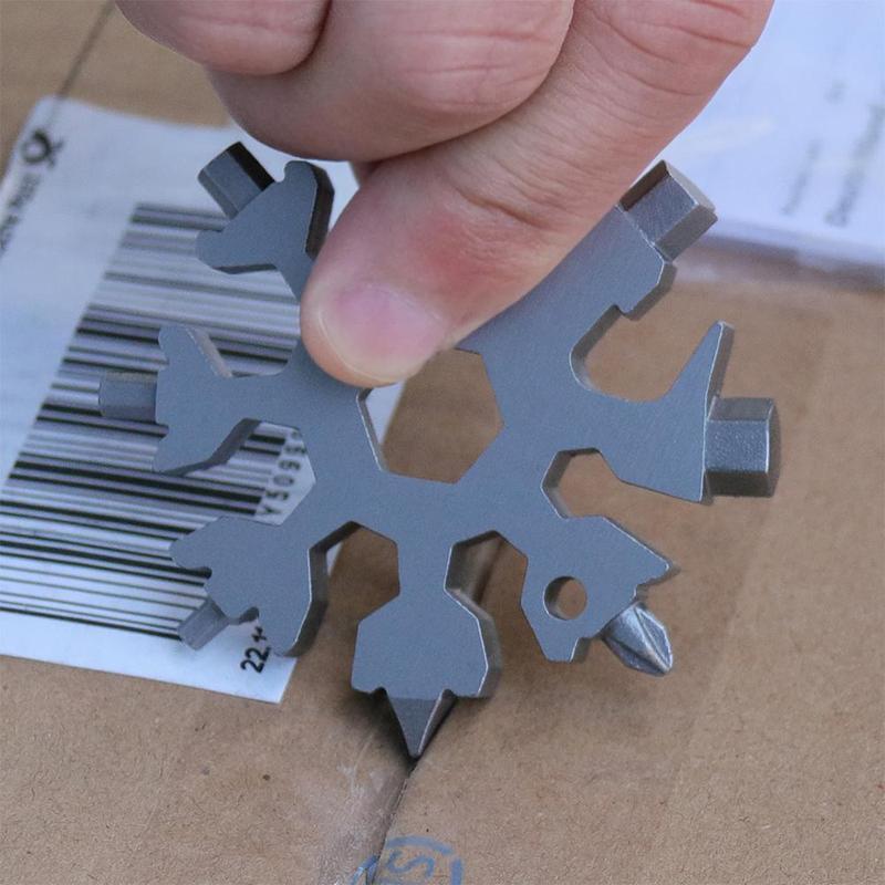 Do-It snowflake multifunctionele zak sleutelhanger — afbeelding 16