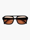 Vintage zonnebril met uv-bescherming en retro charme