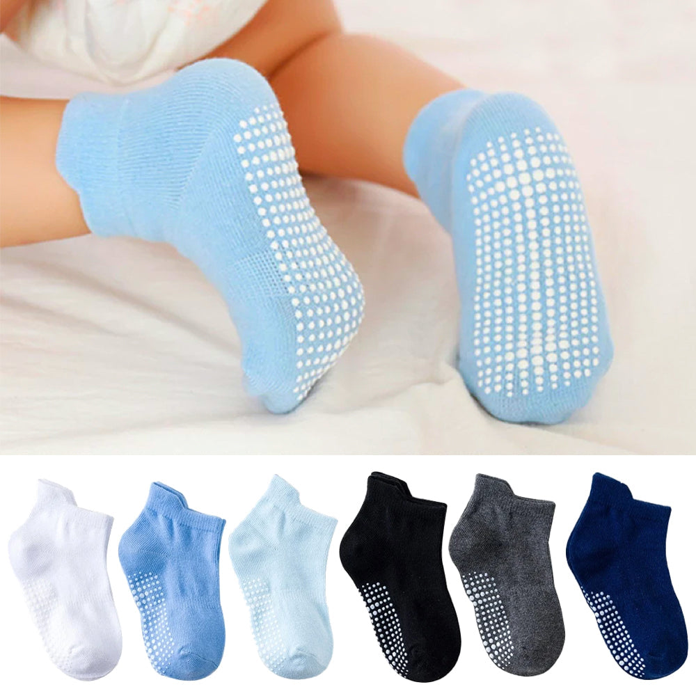6 paar anti-slip babysokken