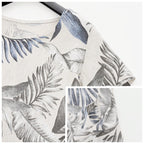 Zomerjurk met ronde hals & bloemenprint