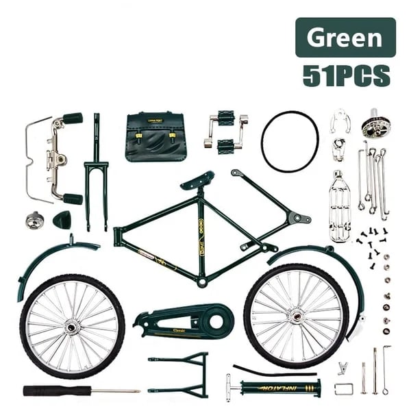 DIY fietsmodel op schaal