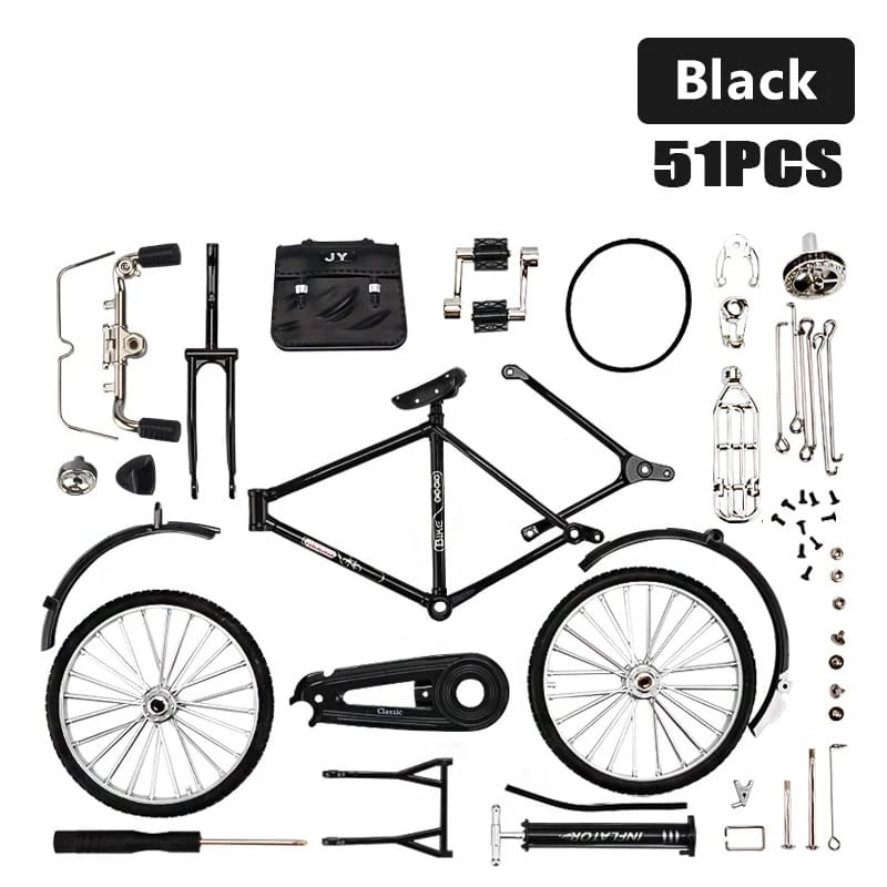 DIY fietsmodel op schaal