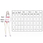 Eendelig badpak met cut outs en wikkelontwerp