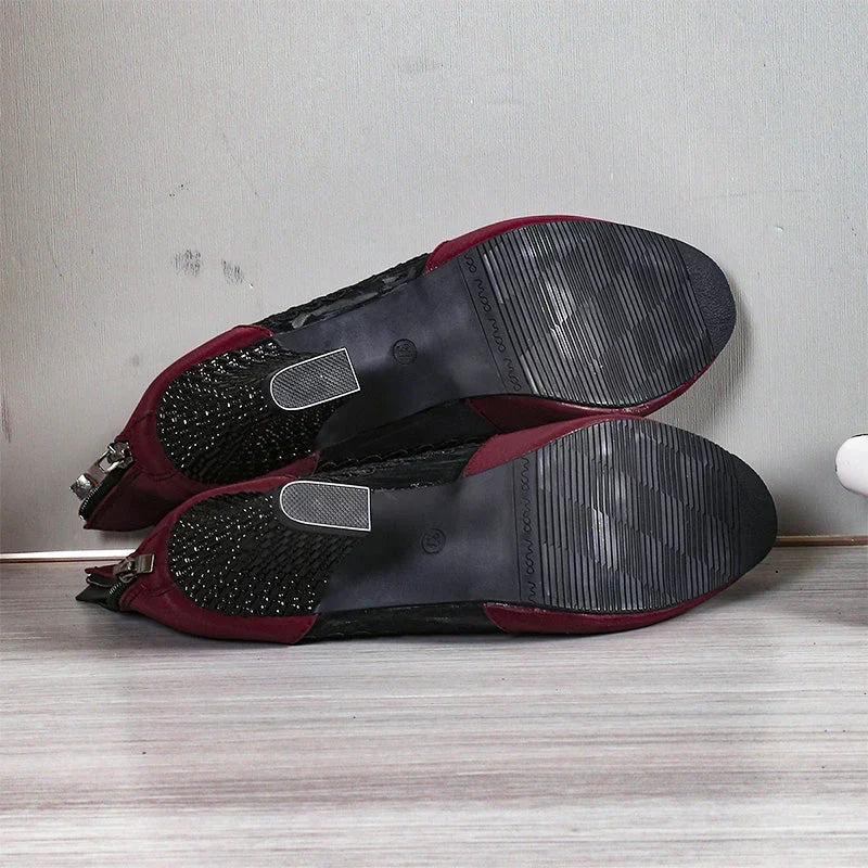 Ademende dameshakschoenen met gedempte zool