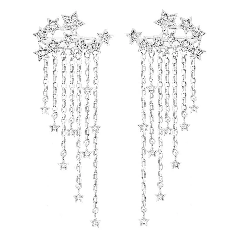 Shooting star oorbellen
