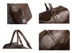 Grote capaciteit PU-leren reistas – lichtgewicht & handbagage