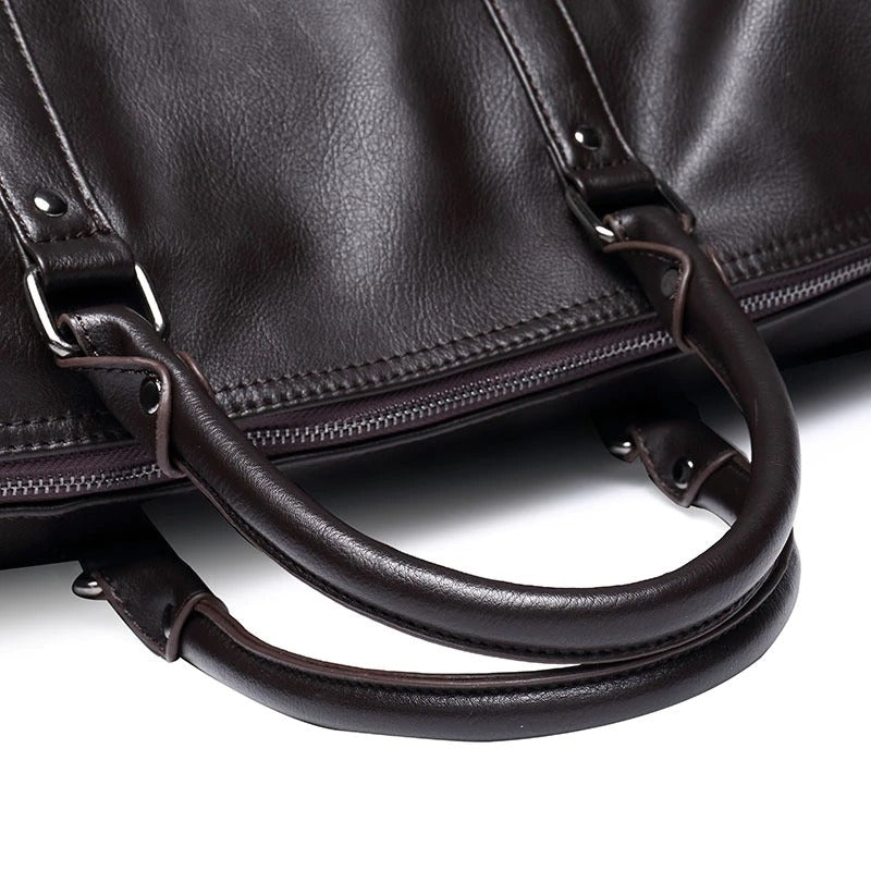 Grote capaciteit PU-leren reistas – lichtgewicht & handbagage
