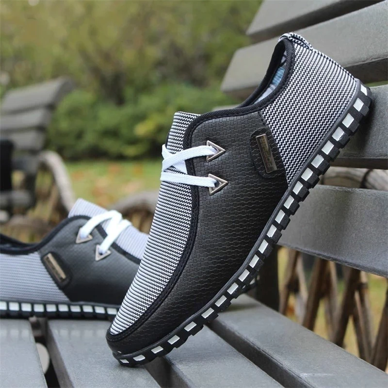 Casual schoenen met strepen