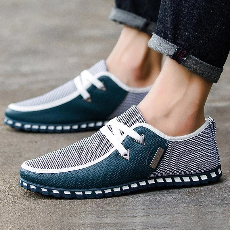 Casual schoenen met strepen