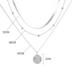 Meerlaagse chokerketting Zonneschijn