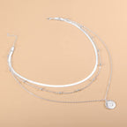 Meerlaagse chokerketting Zonneschijn