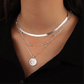 Meerlaagse chokerketting Zonneschijn