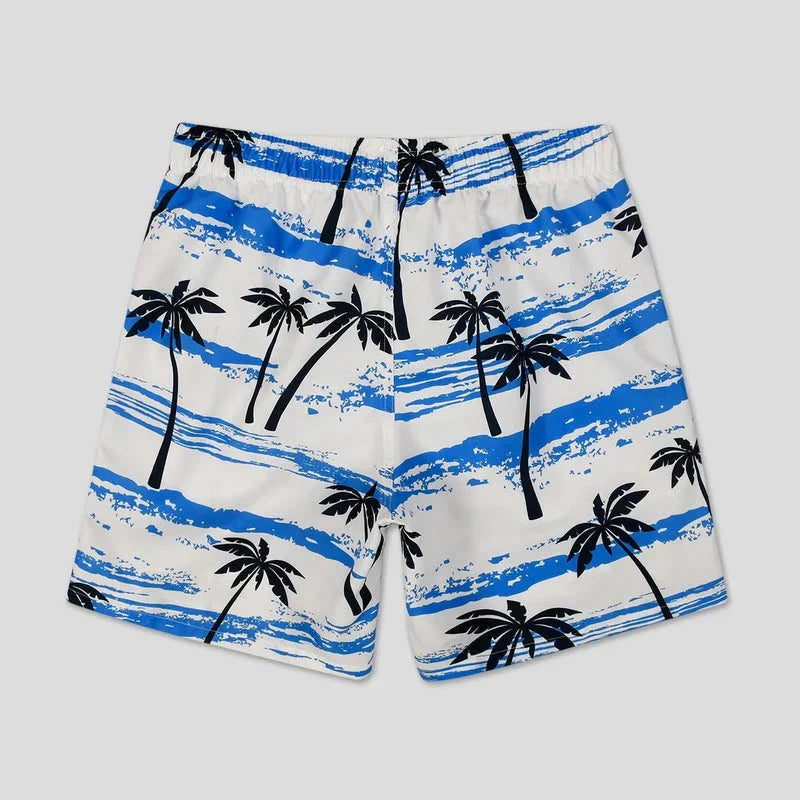 Luchtige zomer shorts met palmprint voor heren — afbeelding 6