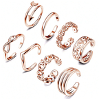 Madeliefje teen ring
