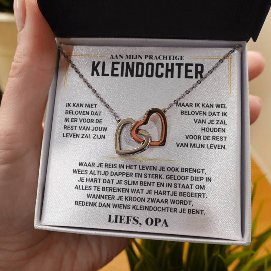Hartenketting voor een kleindochter
