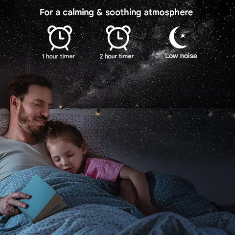 13-in-1 galaxy nachtlamp & projector