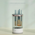 Automatische make-upborstelreiniger