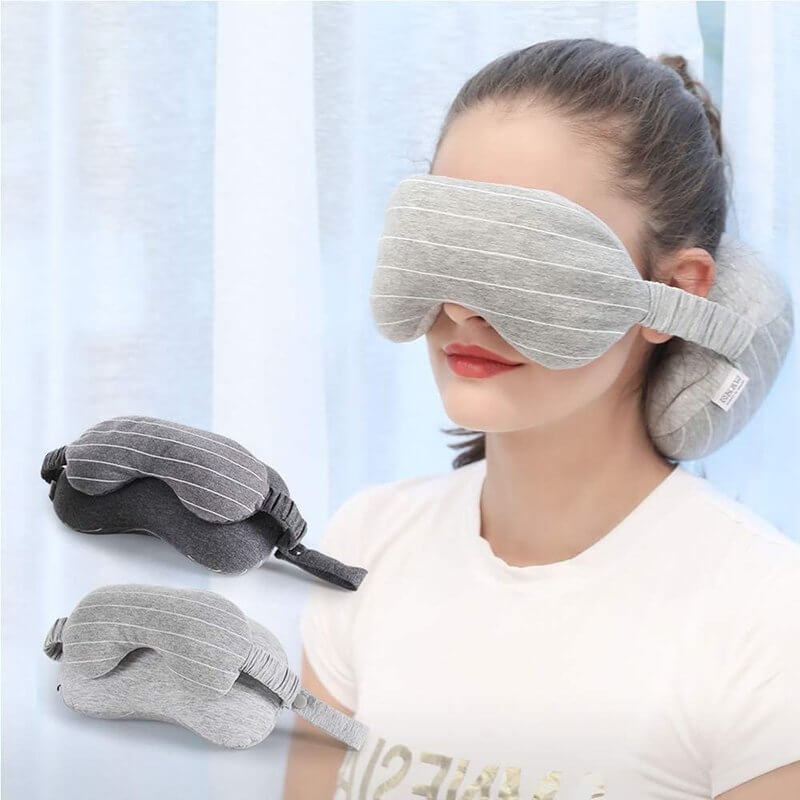 2-in-1 reismasker & kussen