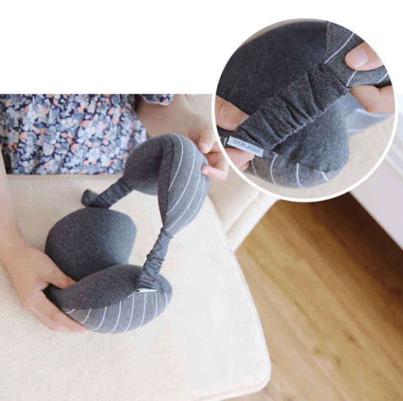 2-in-1 reismasker & kussen