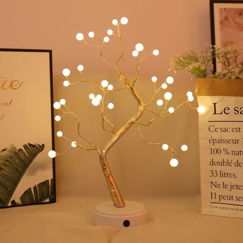 Winter glow – magische boom met lampjes