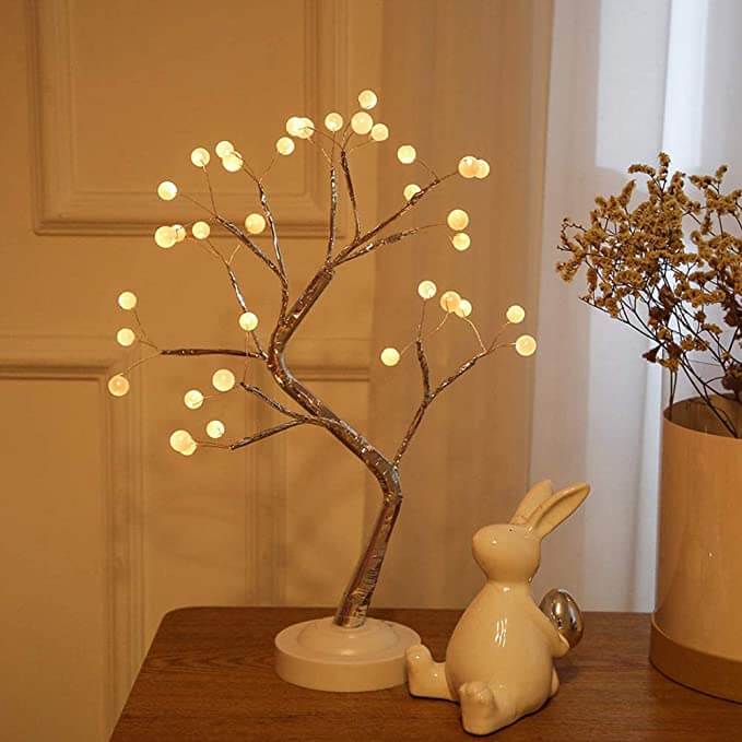 Winter glow – magische boom met lampjes