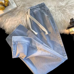 Denim jogger voor heren