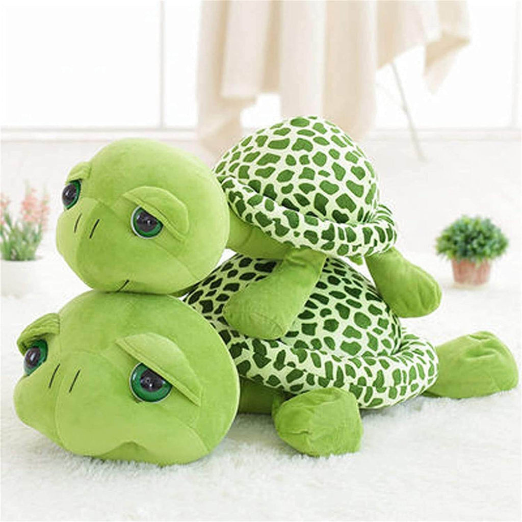 Zachte pluchen schildpadknuffel met realistisch ontwerp