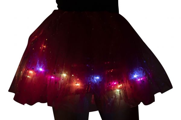 Lichtgevend prinsessenrokje