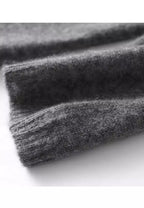Eenvoudige effen longsleeve trui