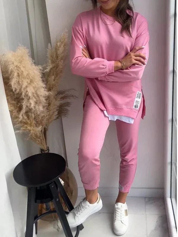 Aminata | Loungeset met oversized top en jogger