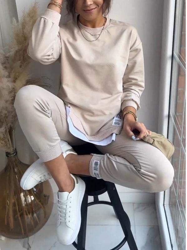 Aminata | Loungeset met oversized top en jogger