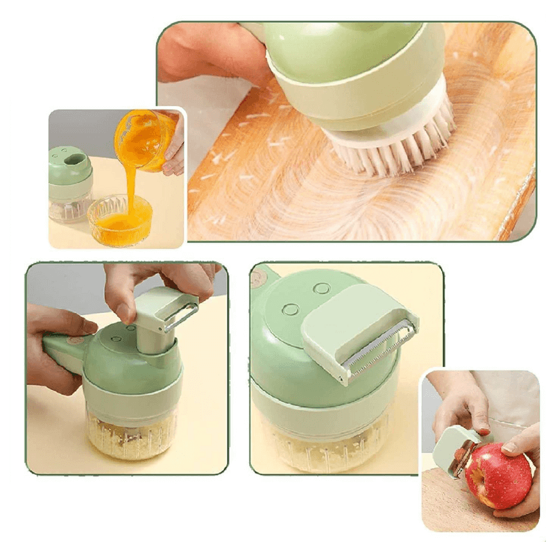 4-in-1 keukentool