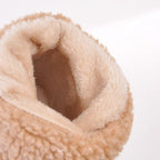Gevoerde winterlaarzen met hak