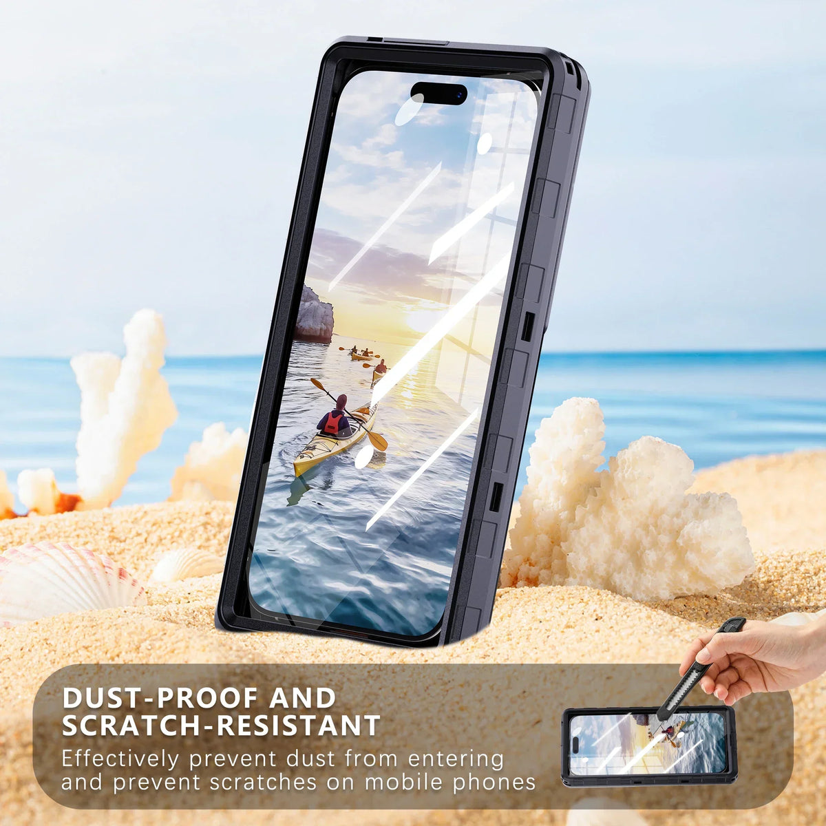 Universele telefoonhoes met bescherming – 6.9"