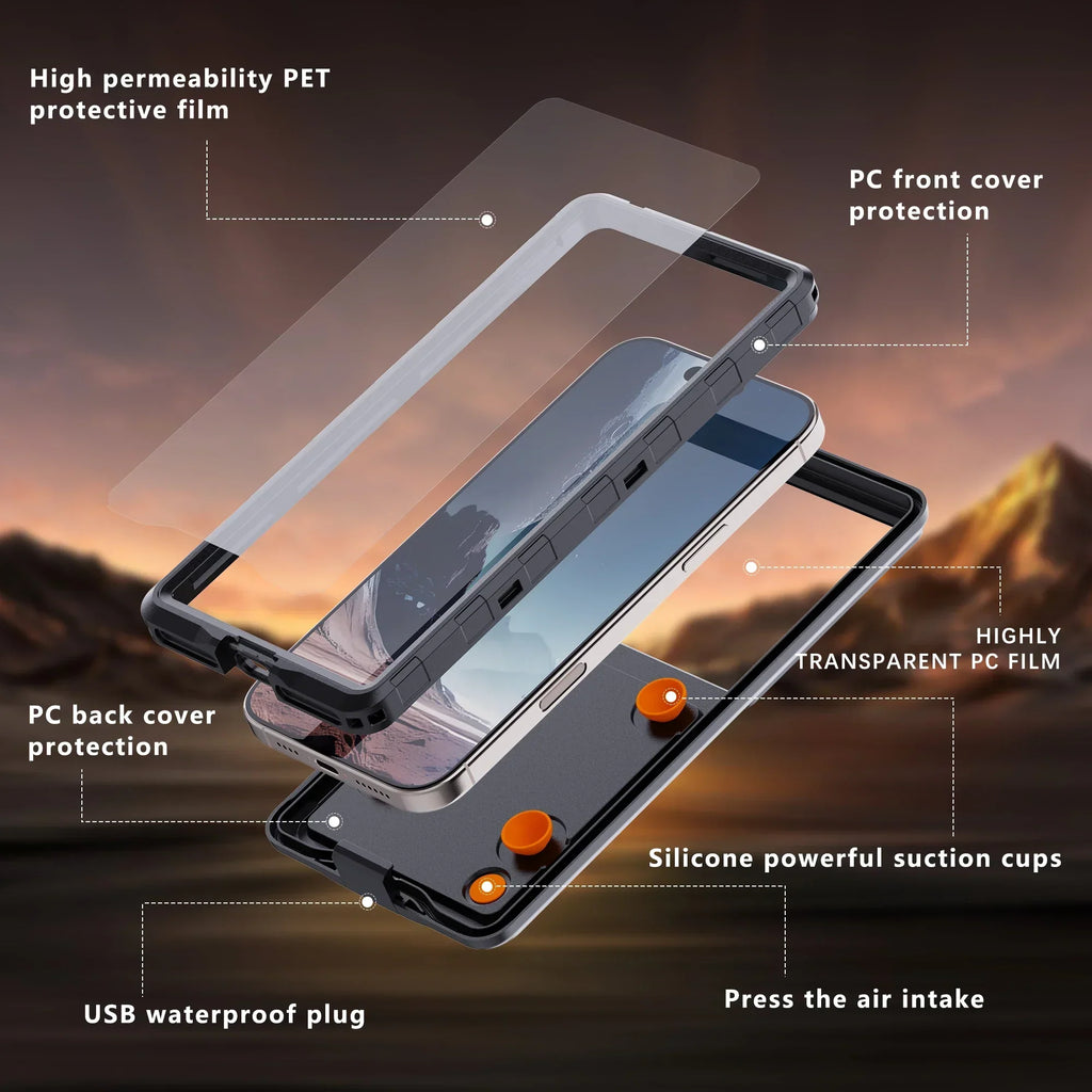 Universele telefoonhoes met bescherming – 6.9"