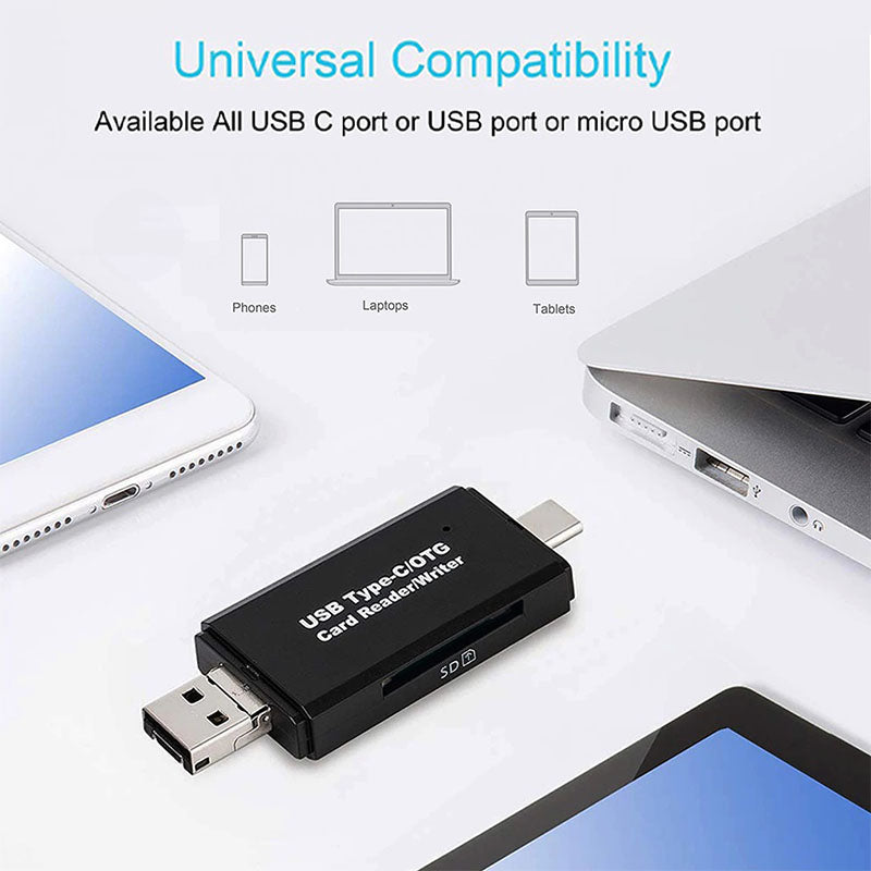 USB-C-geheugenkaartlezer MultiMemory Deluxe