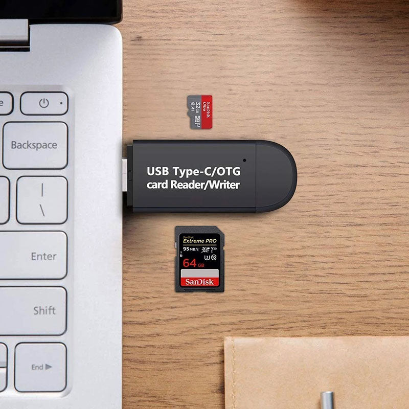 USB-C-geheugenkaartlezer MultiMemory Deluxe