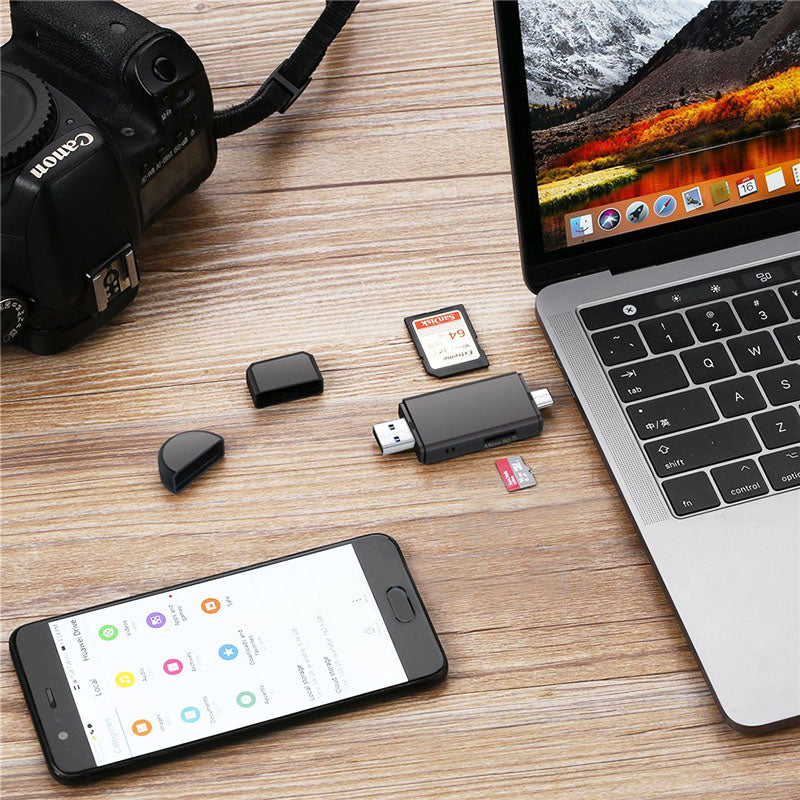 USB-C-geheugenkaartlezer MultiMemory Deluxe