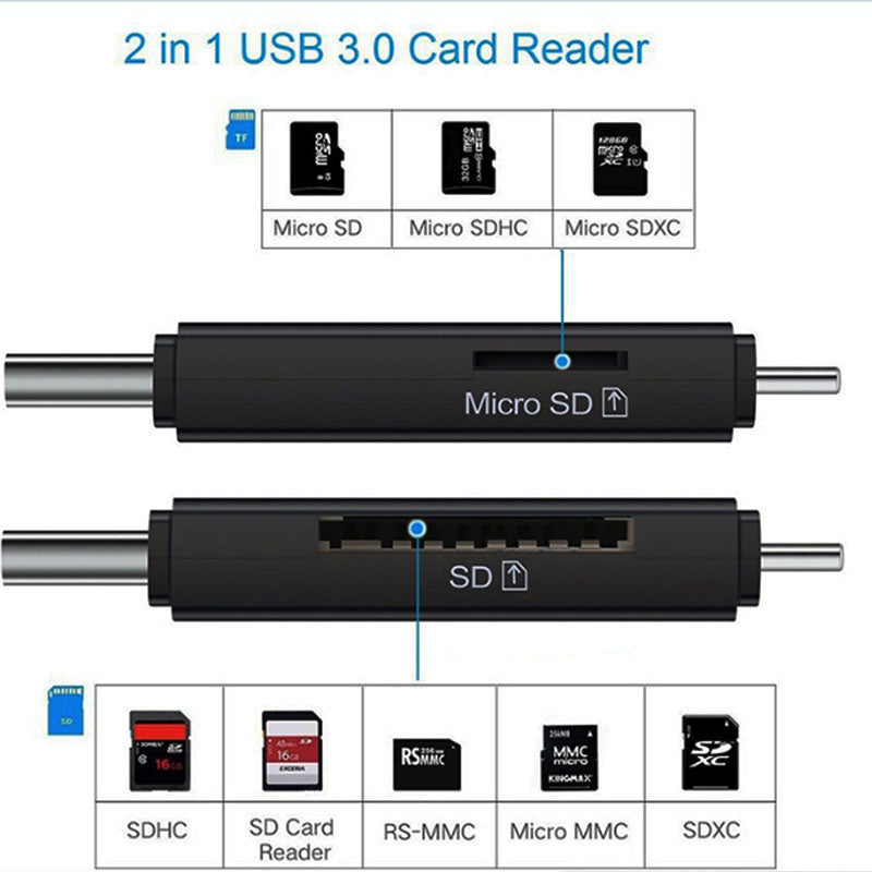 USB-C-geheugenkaartlezer MultiMemory Deluxe