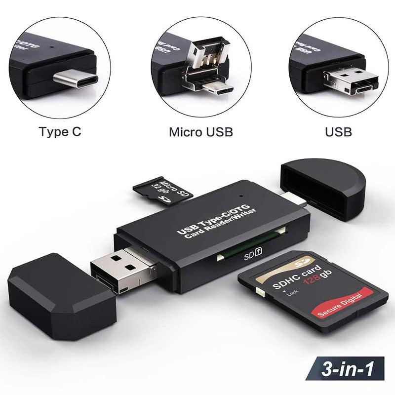 USB-C-geheugenkaartlezer MultiMemory Deluxe