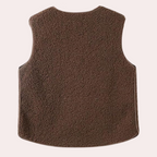 Casual geknoopte damesbodywarmer