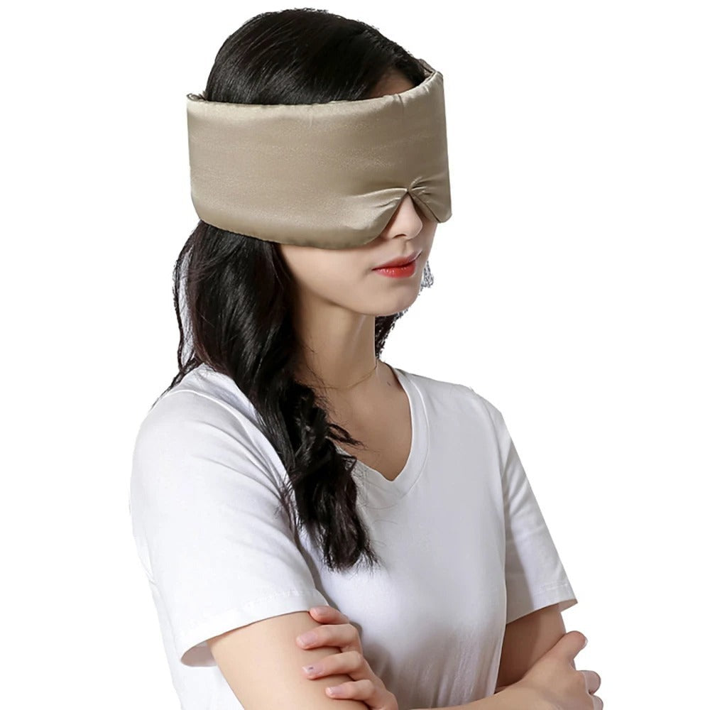 Zijden slaapmasker