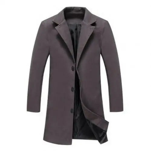 Wollen herenjas voor herfst en winter