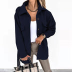 Stijlvol wol-look jack voor dames