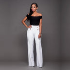 Broek met hoge taille — afbeelding 5