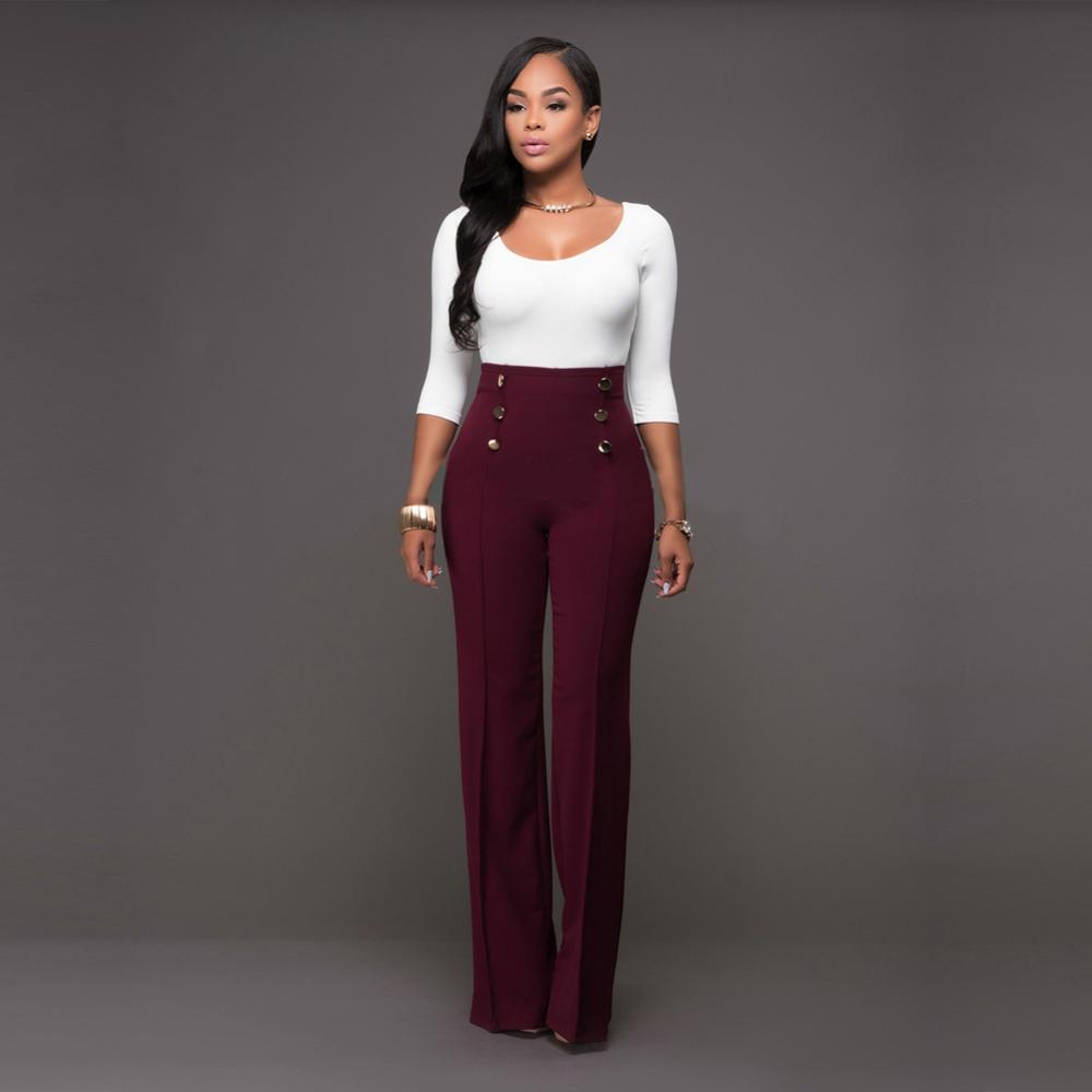 Broek met hoge taille — afbeelding 6